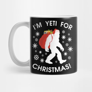 Bigfoot Christmas Mug